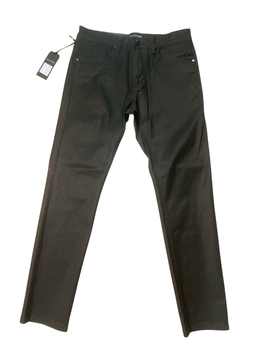 Sz 34x32 wax olive green jeans